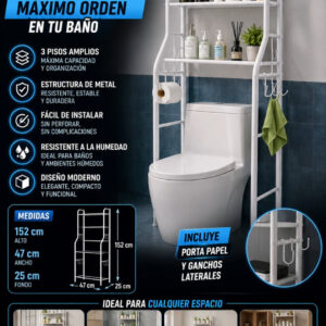 Estante de baño
