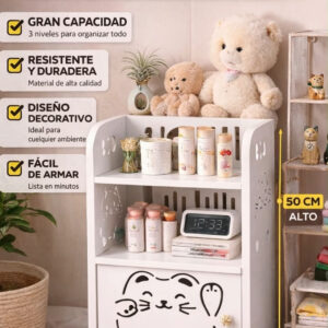 Mesita de noche multifuncional