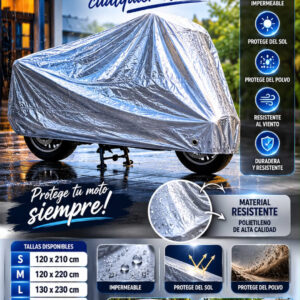 Funda para moto impermeable